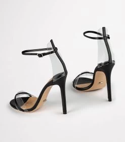 Kosumi Black Capretto Heels -Tony Bianco Sales Kosumi Black Capretto Tony Bianco heels 1288 4