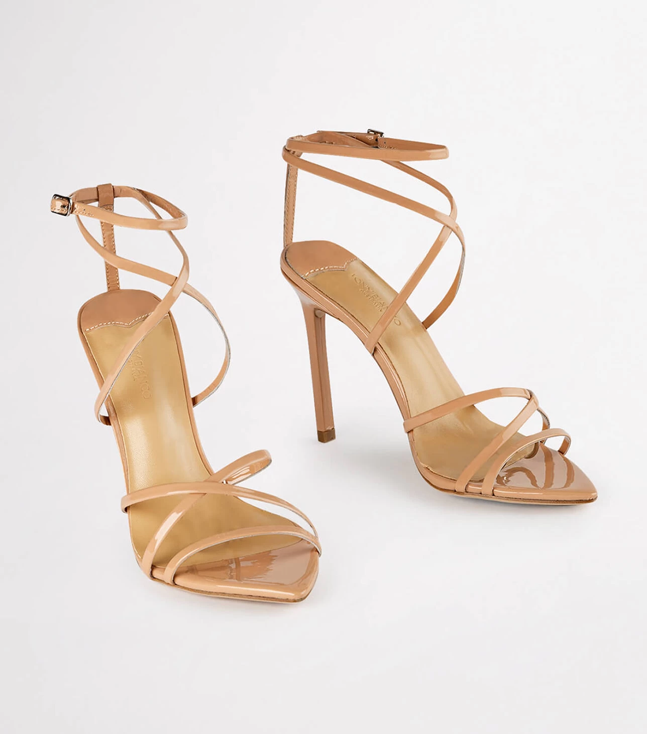 Marcy Nude Patent Heels 8 Marcy Nude Patent Heels - Image 6