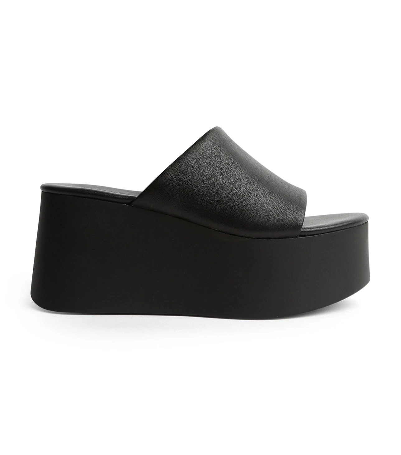 Tegan Black Sheep Nappa Wedges 6 Tegan Black Sheep Nappa Wedges - Image 4
