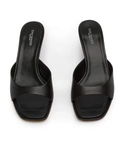 Aja Black Como Heels -Tony Bianco Sales aja black como heels 1288 2