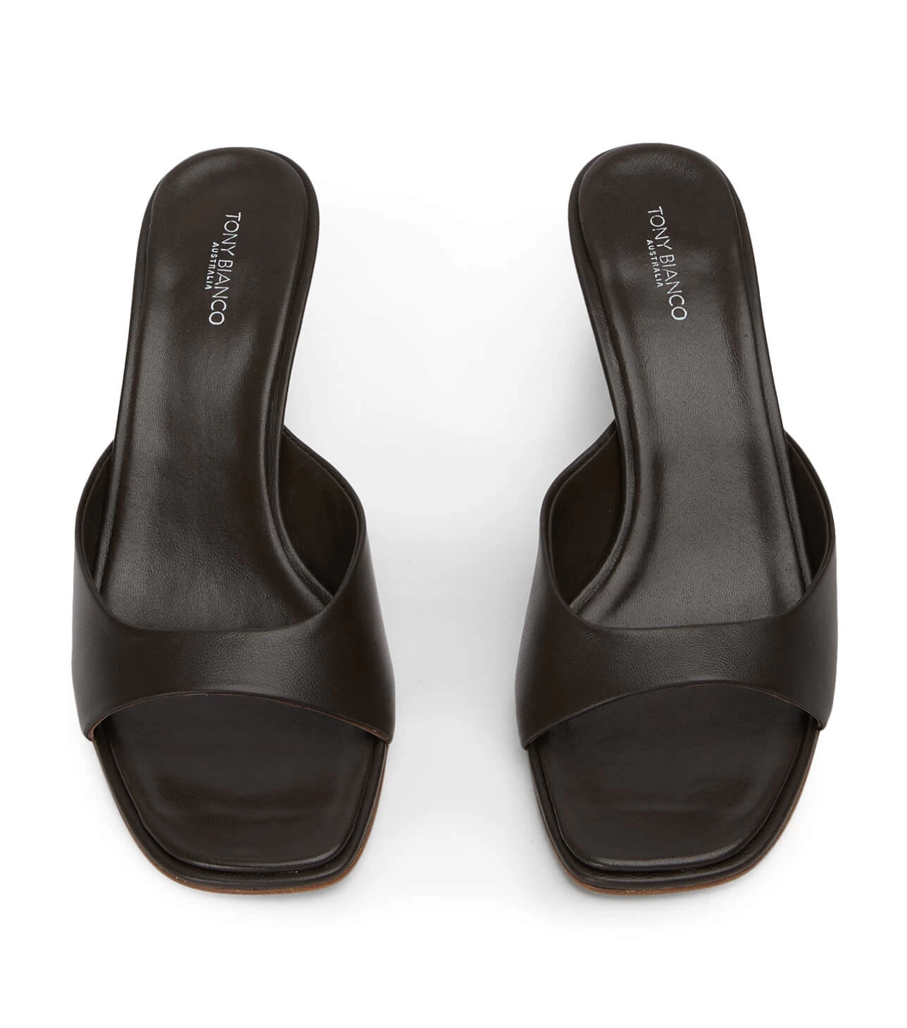 Aja Chocolate Nappa Heels 6 Aja Chocolate Nappa Heels - Image 4