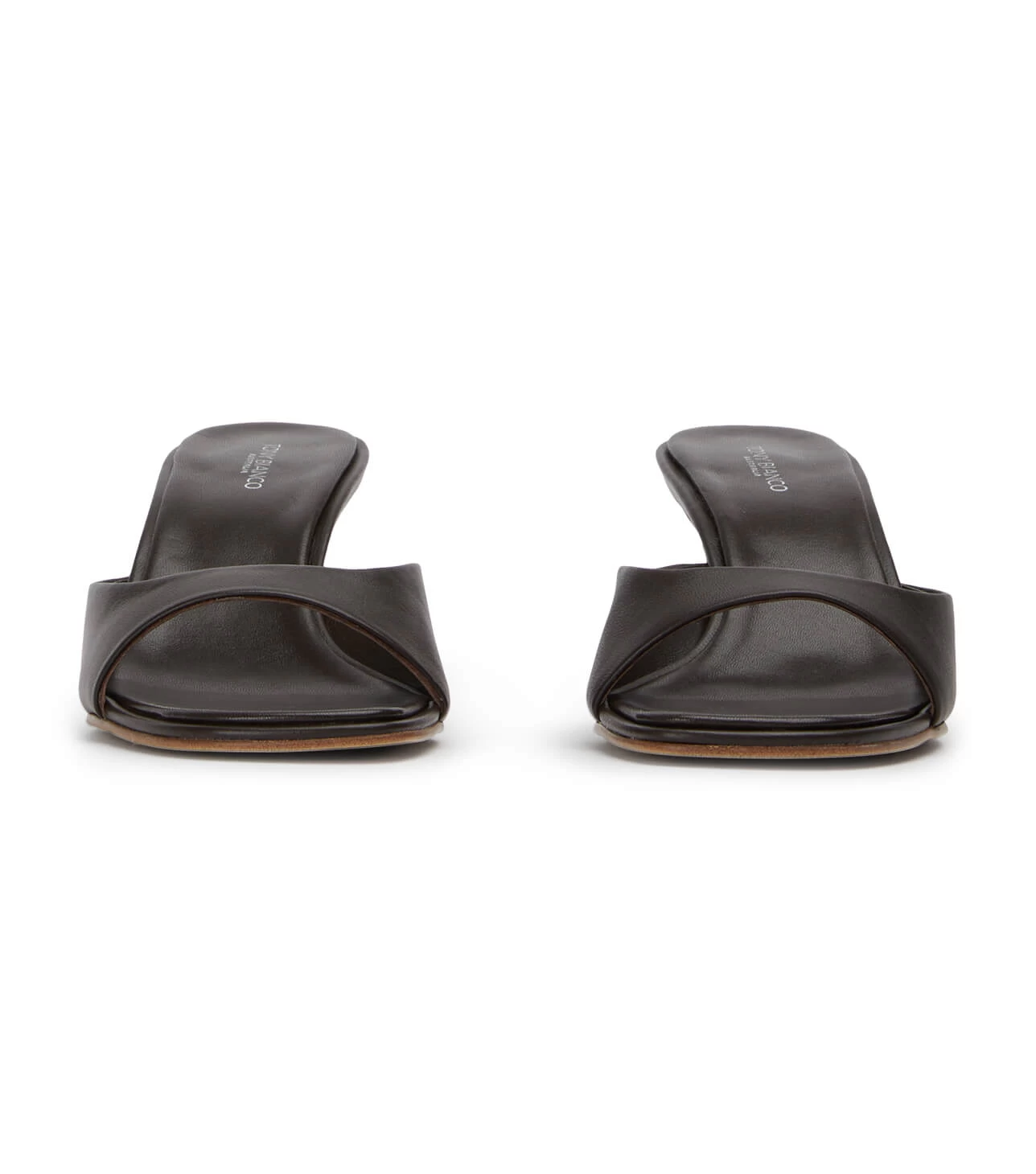 Aja Chocolate Nappa Heels 7 Aja Chocolate Nappa Heels - Image 5