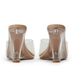 Alessi Clear Vinylite/Skin Wedges -Tony Bianco Sales alessi clear vinylite skin wedges 1288 4