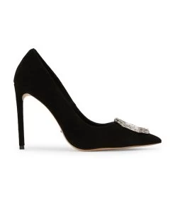 Alison Black Suede Heels -Tony Bianco Sales alison black suede heels 1288 1