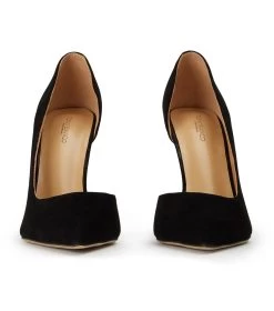 Alyx Black Suede Heels -Tony Bianco Sales alyx black suede heels 1288 3