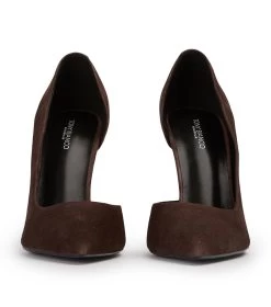 Alyx Espresso Suede Heels 16 Alyx Espresso Suede Heels -Tony Bianco Sales alyx espresso suede heels 1288 3