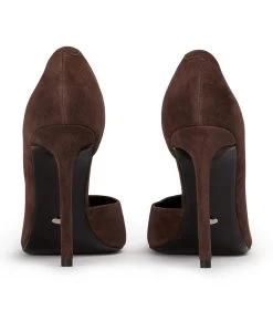 Alyx Espresso Suede Heels 17 Alyx Espresso Suede Heels -Tony Bianco Sales alyx espresso suede heels 1288 4
