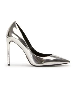 Anja Silver Shine Heels -Tony Bianco Sales anja silver shine heels 1288 1