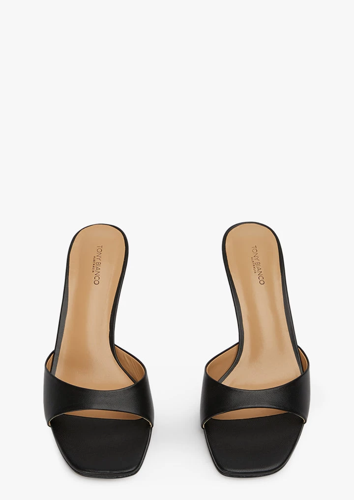 Archie Black Como Heels 4 Archie Black Como Heels - Image 2