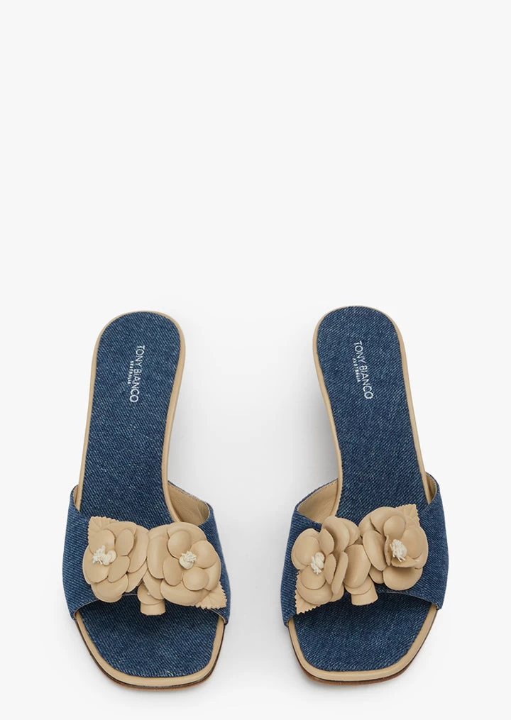 Arvet Vintage Denim Heels 4 Arvet Vintage Denim Heels - Image 2