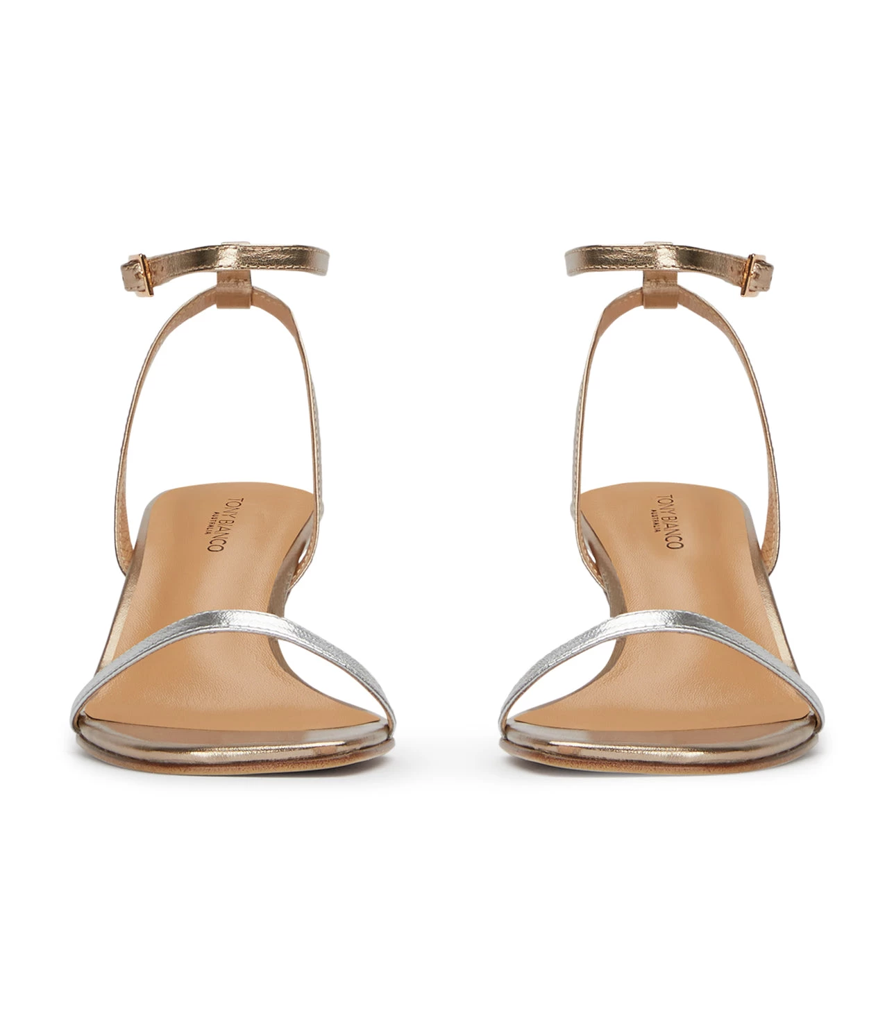 Avenue Amber Nappa Metallic/Silver Heels 7 Avenue Amber Nappa Metallic/Silver Heels - Image 5