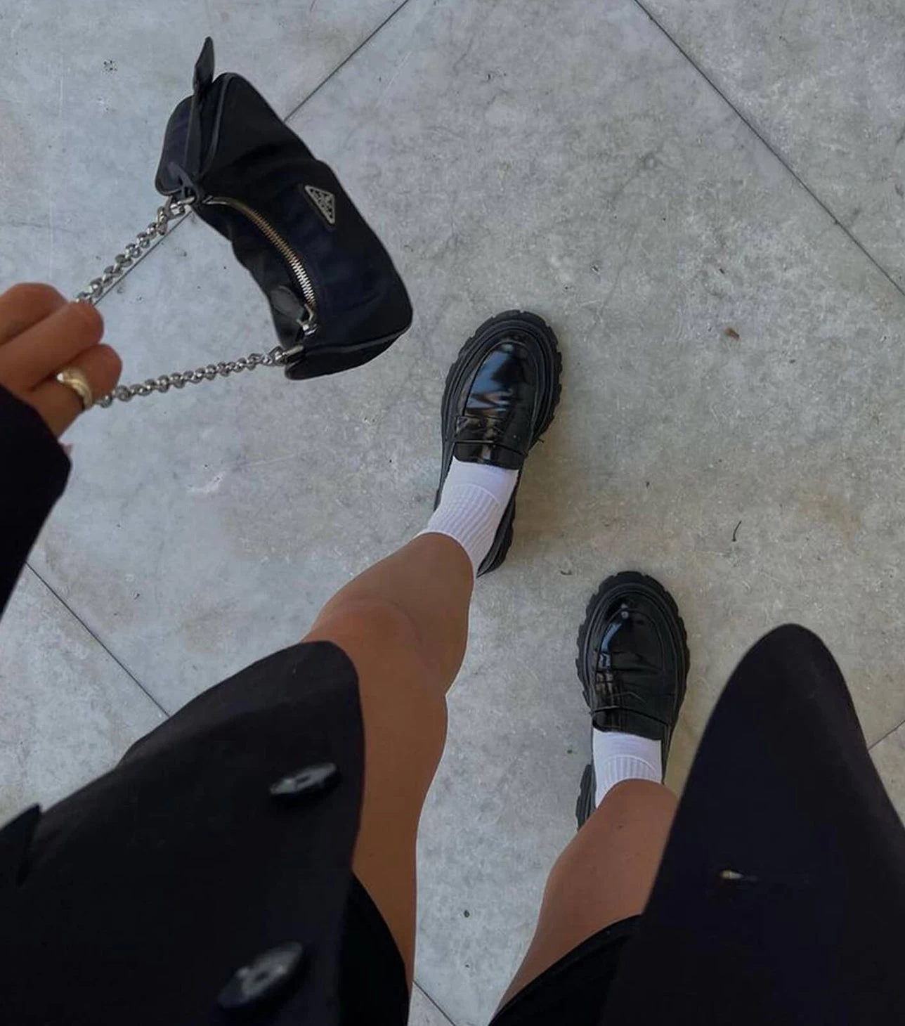 Axell Black Hi Shine Casual Shoes 7 Axell Black Hi Shine Casual Shoes - Image 5