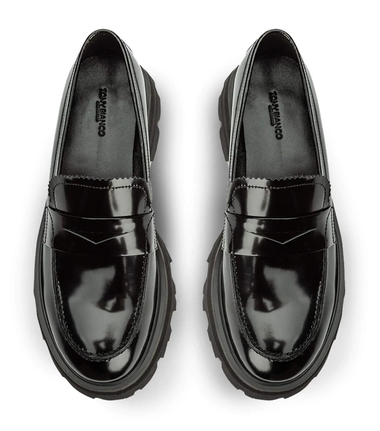 Axell Black Hi Shine Casual Shoes 8 Axell Black Hi Shine Casual Shoes - Image 6