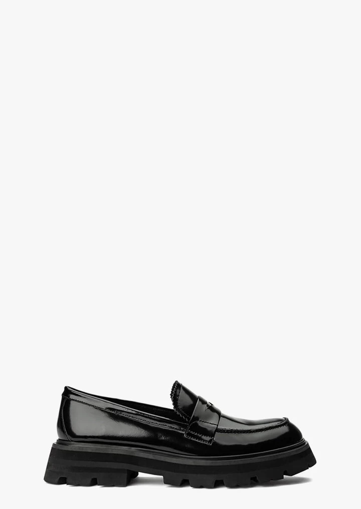 Axell Black Hi Shine Casual Shoes 3 Axell Black Hi Shine Casual Shoes