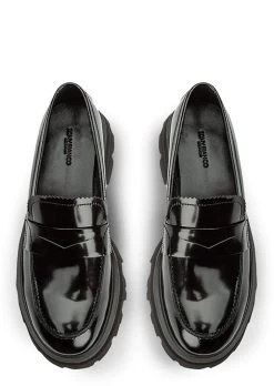 Axell Black Hi Shine Casual Shoes 11 Axell Black Hi Shine Casual Shoes -Tony Bianco Sales axell black hi shine casual shoes 720 2