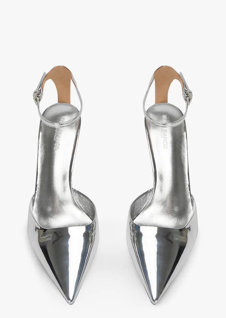 Bella Silver Shine Heels 4 Bella Silver Shine Heels - Image 2
