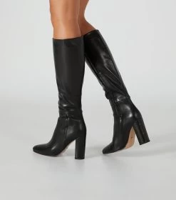 Bellez Black Venice Calf Boots -Tony Bianco Sales bellez black venice calf boots on foot 1288 2