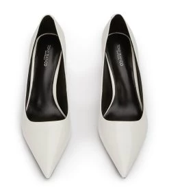 Billy White Hi Shine Heels -Tony Bianco Sales billy white hi shine heels 1288 2