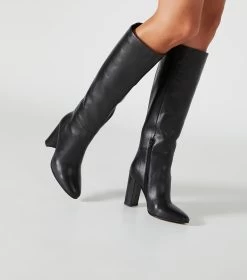 Boss Black Como Calf Boots -Tony Bianco Sales boss black como calf boots on foot 1288 2