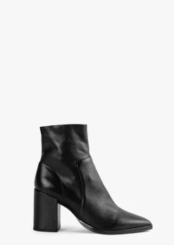 Brazen Black Luxe Ankle Boots