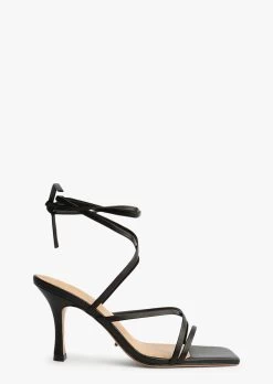 Caden Black Sheep Nappa Heels