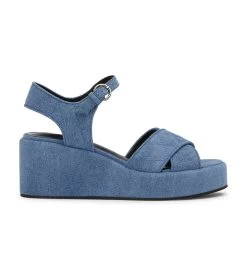 Carmen Washed Denim Wedges -Tony Bianco Sales carmen washed denim sandals 1288 1
