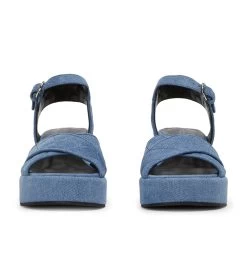 Carmen Washed Denim Wedges -Tony Bianco Sales carmen washed denim sandals 1288 3