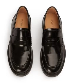 Cherish Black Hi Shine Flats -Tony Bianco Sales cherish black hi shine casual shoes 1288 2