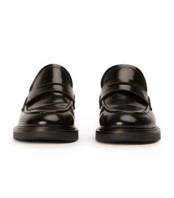 Cherish Black Hi Shine Flats -Tony Bianco Sales cherish black hi shine casual shoes 1288 3