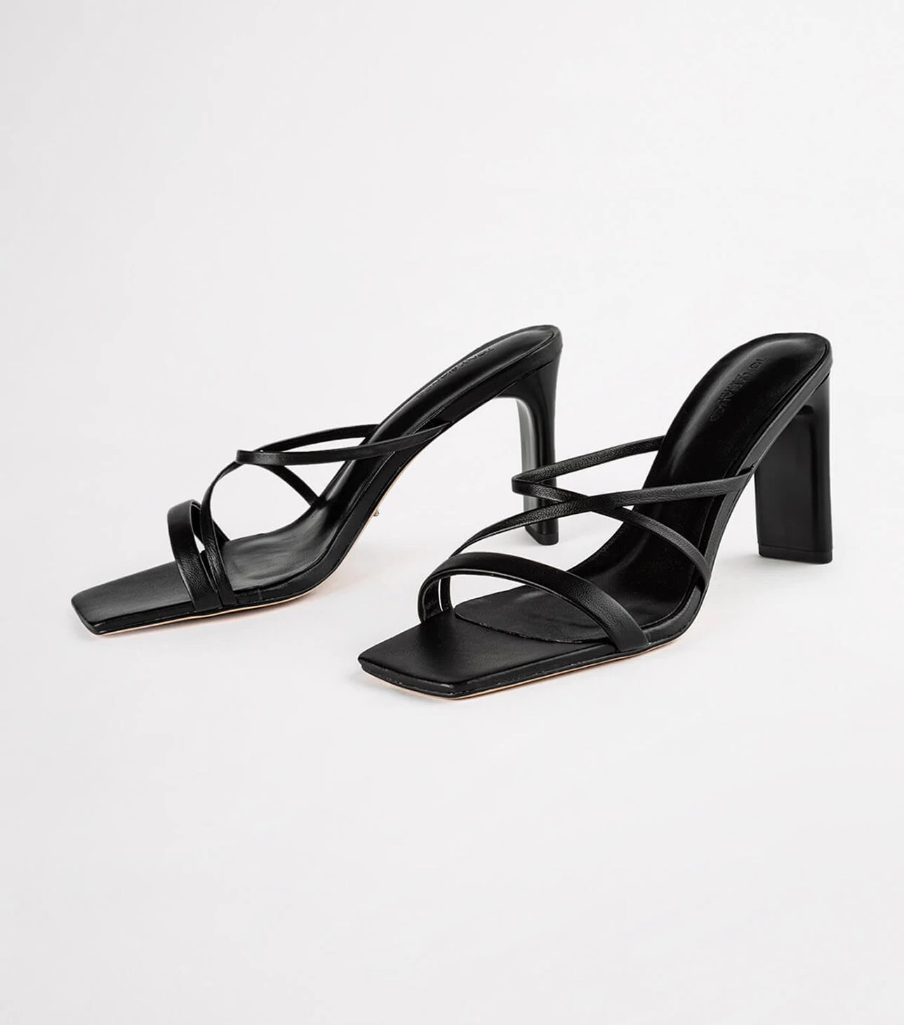 Classic Black Nappa Heels 6 Classic Black Nappa Heels - Image 4