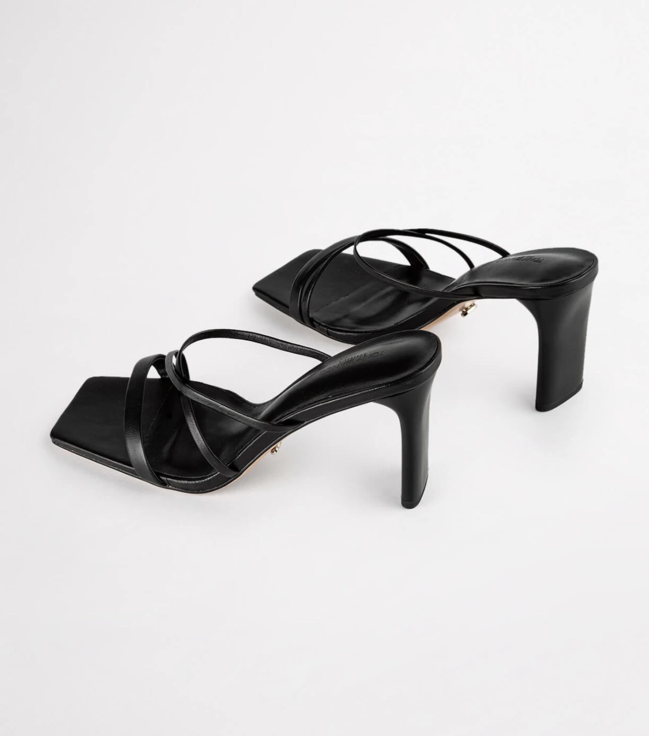 Classic Black Nappa Heels 8 Classic Black Nappa Heels - Image 6