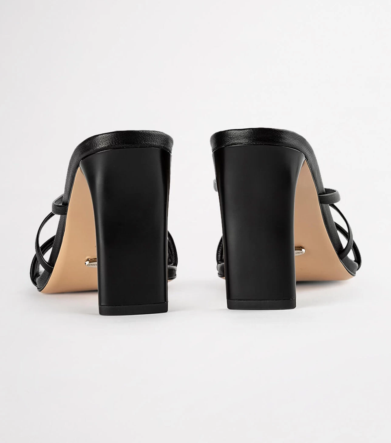 Classic Black Nappa Heels 9 Classic Black Nappa Heels - Image 7