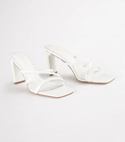 Classic White Nappa Heels -Tony Bianco Sales classic white nappa heels 1288 2