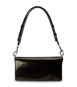 Clove Black Hi Shine Shoulder Bag 9 Clove Black Hi Shine Shoulder Bag -Tony Bianco Sales clove black hi shine bags 1288 1