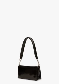 Tony Bianco Sales -Tony Bianco Sales clove black hi shine shoulder bag 720 2