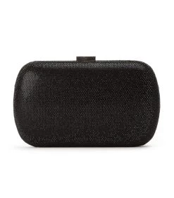 Cori Black Crystal Clutch 16 Cori Black Crystal Clutch -Tony Bianco Sales cori black crystal clutch bag 1288 4