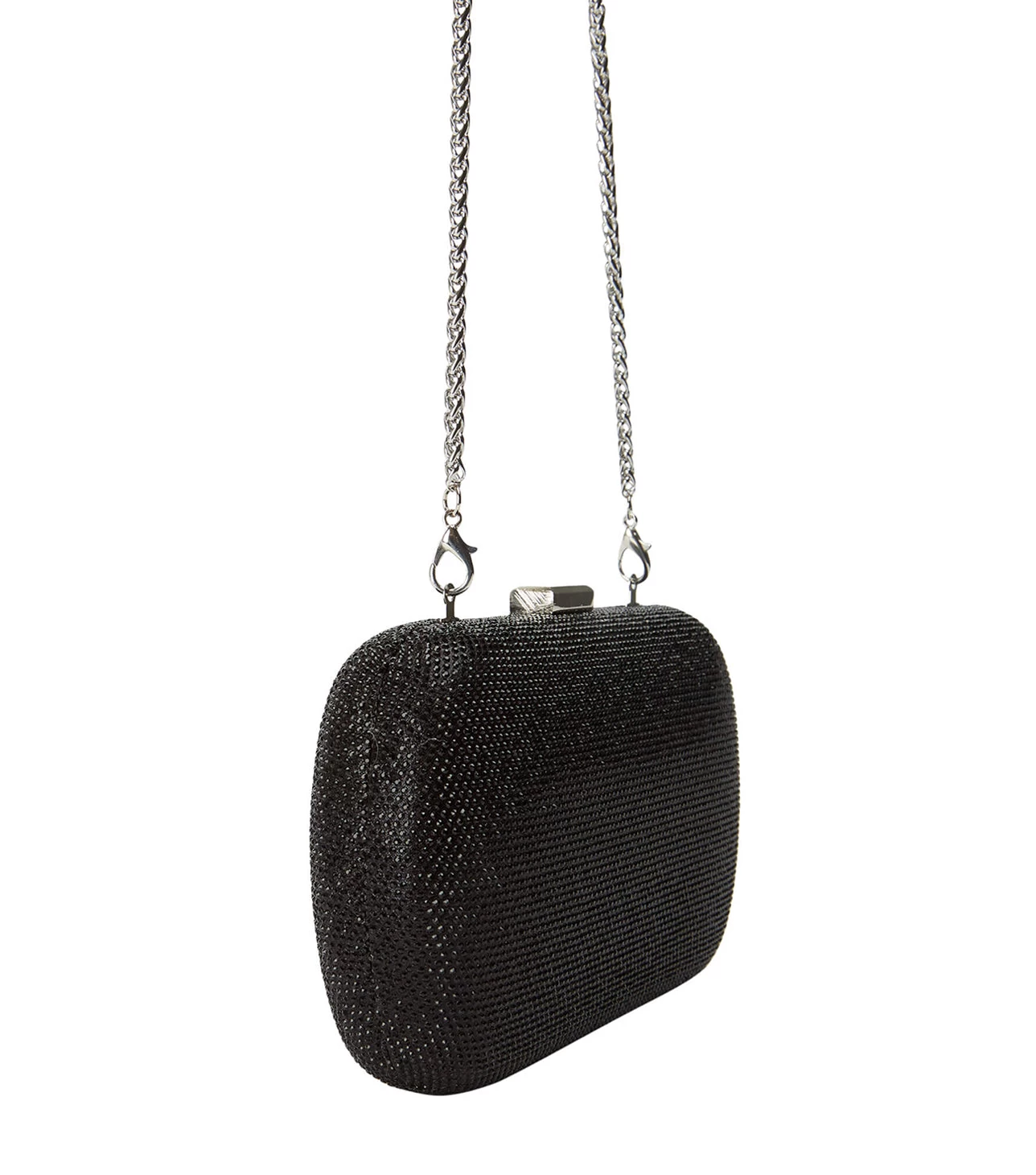 Cori Black Crystal Clutch 10 Cori Black Crystal Clutch - Image 8
