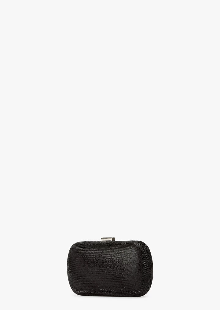 Cori Black Crystal Clutch 4 Cori Black Crystal Clutch - Image 2