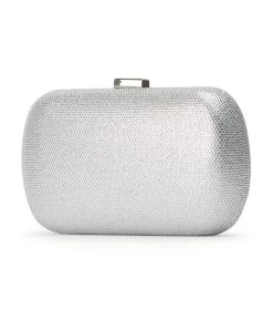 Cori Silver Crystal Clutch -Tony Bianco Sales cori clear crystal clutch bag 1288 2