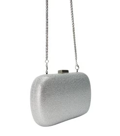 Cori Silver Crystal Clutch -Tony Bianco Sales cori clear crystal clutch bag 1288 6