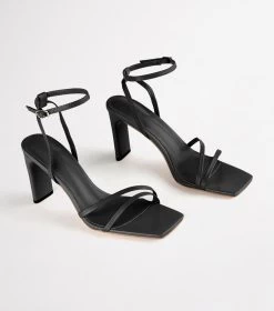 Corso Black Nappa Heels -Tony Bianco Sales corso black nappa heels 1288 4