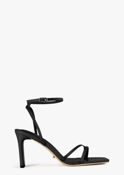 Corso Black Nappa Heels
