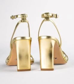 Corso Gold Nappa Metallic Heels -Tony Bianco Sales corso gold nappa metallic 1288 5