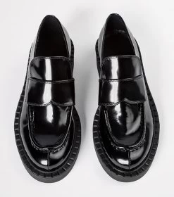 Corvette Black Hi Shine Casual Shoes -Tony Bianco Sales corvette black hi shine casual shoes 1288 2