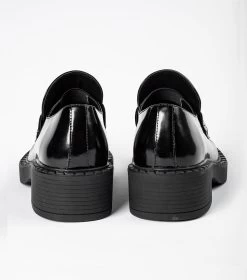 Corvette Black Hi Shine Casual Shoes -Tony Bianco Sales corvette black hi shine casual shoes 1288 4