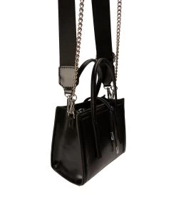 Dani Black Hi Shine Mini Handbags 15 Dani Black Hi Shine Mini Handbags -Tony Bianco Sales dani black hi shine mini bag 1288 5