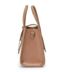 Dani Latte Hi Shine Mini Handbags -Tony Bianco Sales dani latte hi shine mini bag 1288 3