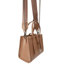 Dani Latte Hi Shine Mini Handbags -Tony Bianco Sales dani latte hi shine mini bag 1288 5