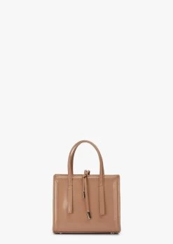 Dani Latte Hi Shine Mini Handbags