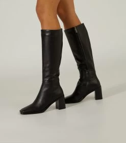 Darby Black Venice Calf Boots -Tony Bianco Sales darby black venice calf boots styled 1288 2